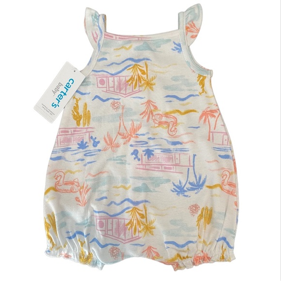 Carter’s Beach Vibes Tank Bodysuit - Picture 2 of 2